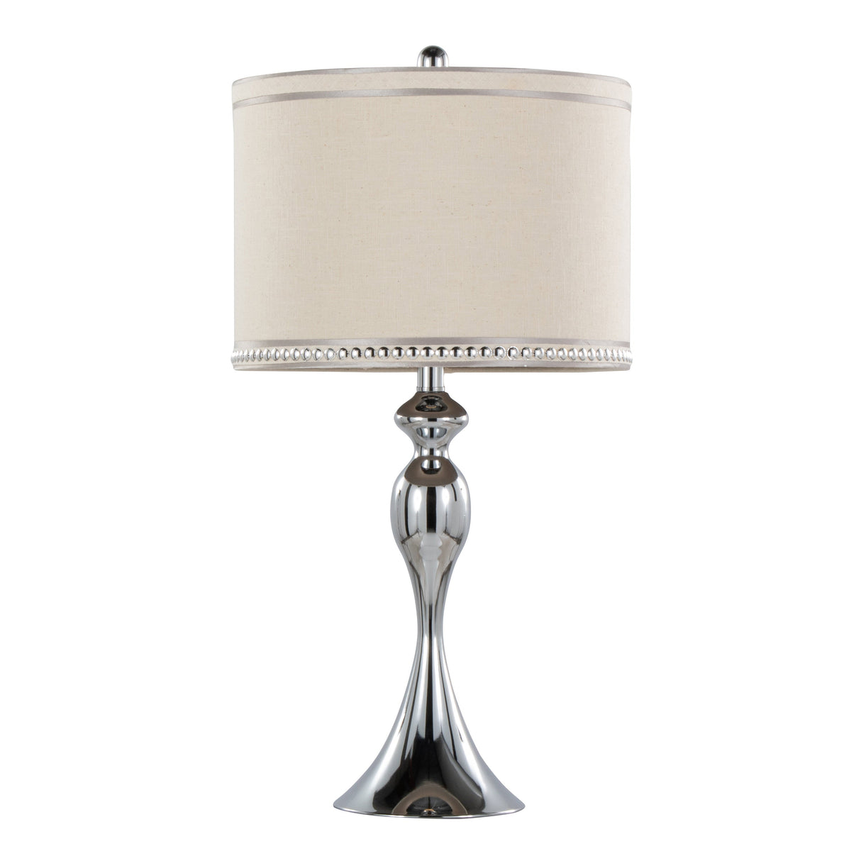 Ashland 27" Contemporary Metal Table Lamp - Set of 2