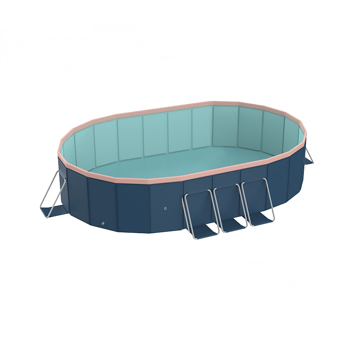 3.65m PVC Folding Pool – Not Inflatable