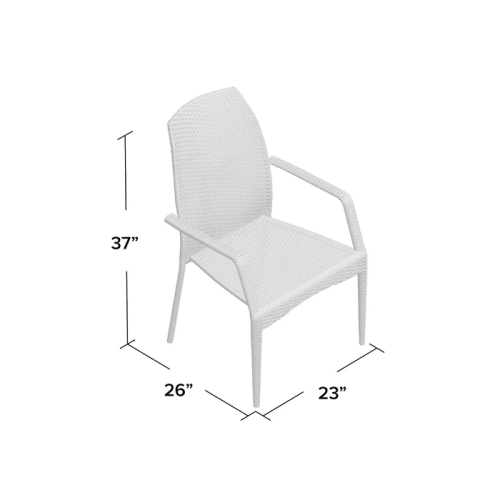 Outdoor Wicker Chairs, 54020 KD MP2, 2 Chairs/Set
