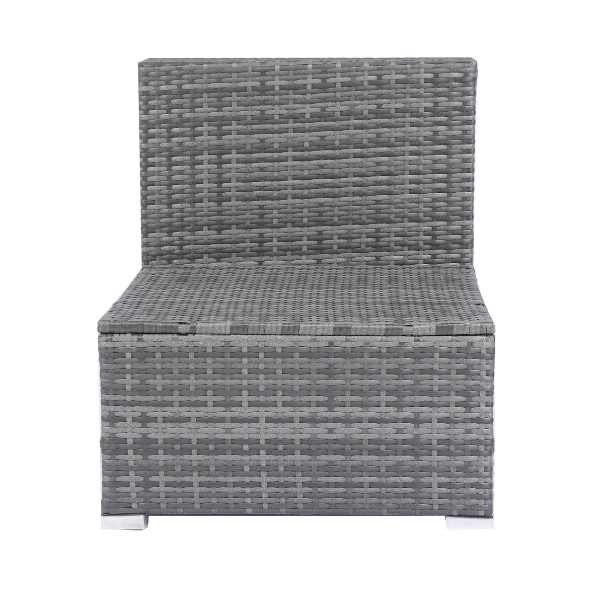 8 Piece Patio Sectional Wicker Rattan Outdoor Sofa Set with Storage Box