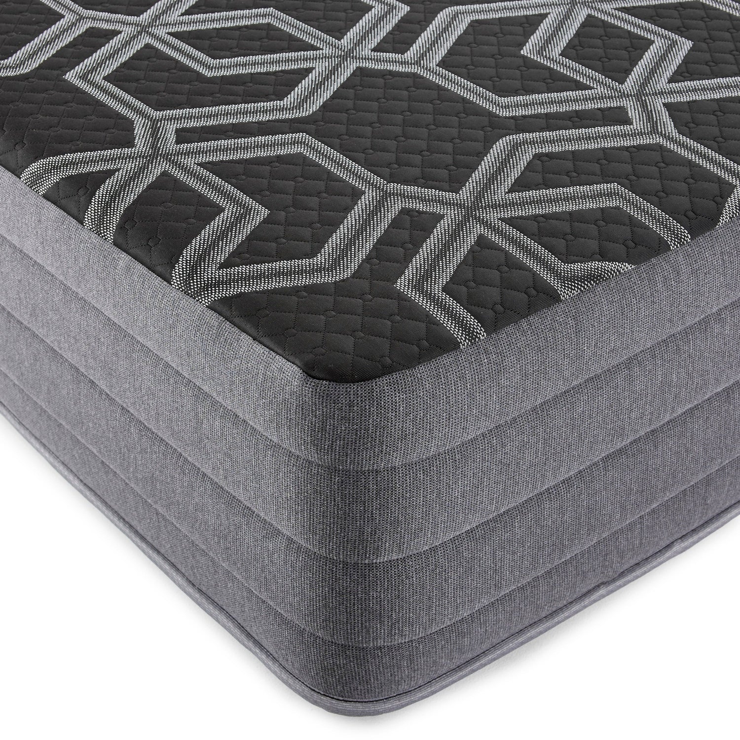 Md 12" smooth top hybrid medium plush mattress