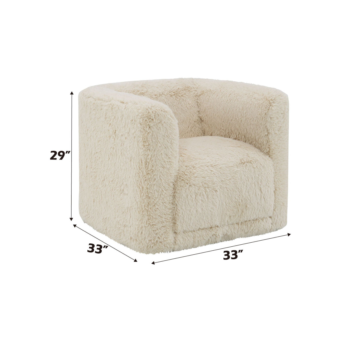 Upendo Chair With Swivel - Sand