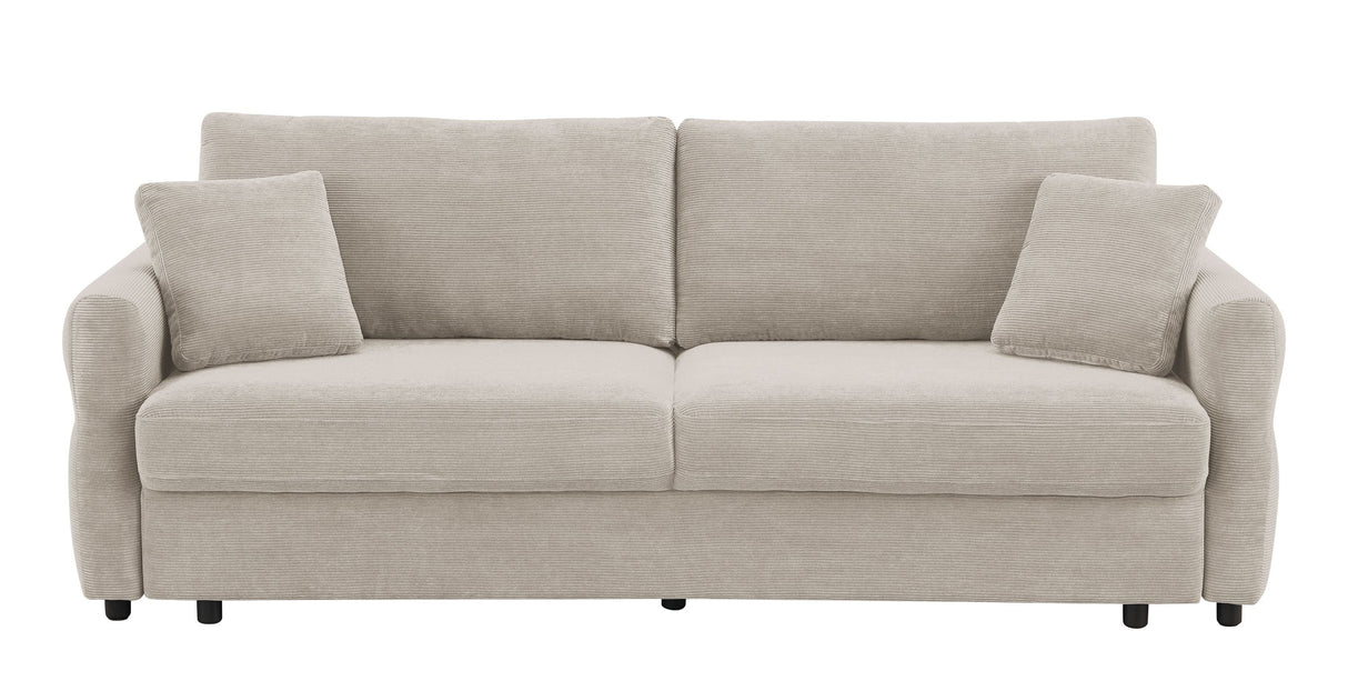 Haran Fabric Pull-out Sleeper with Storage