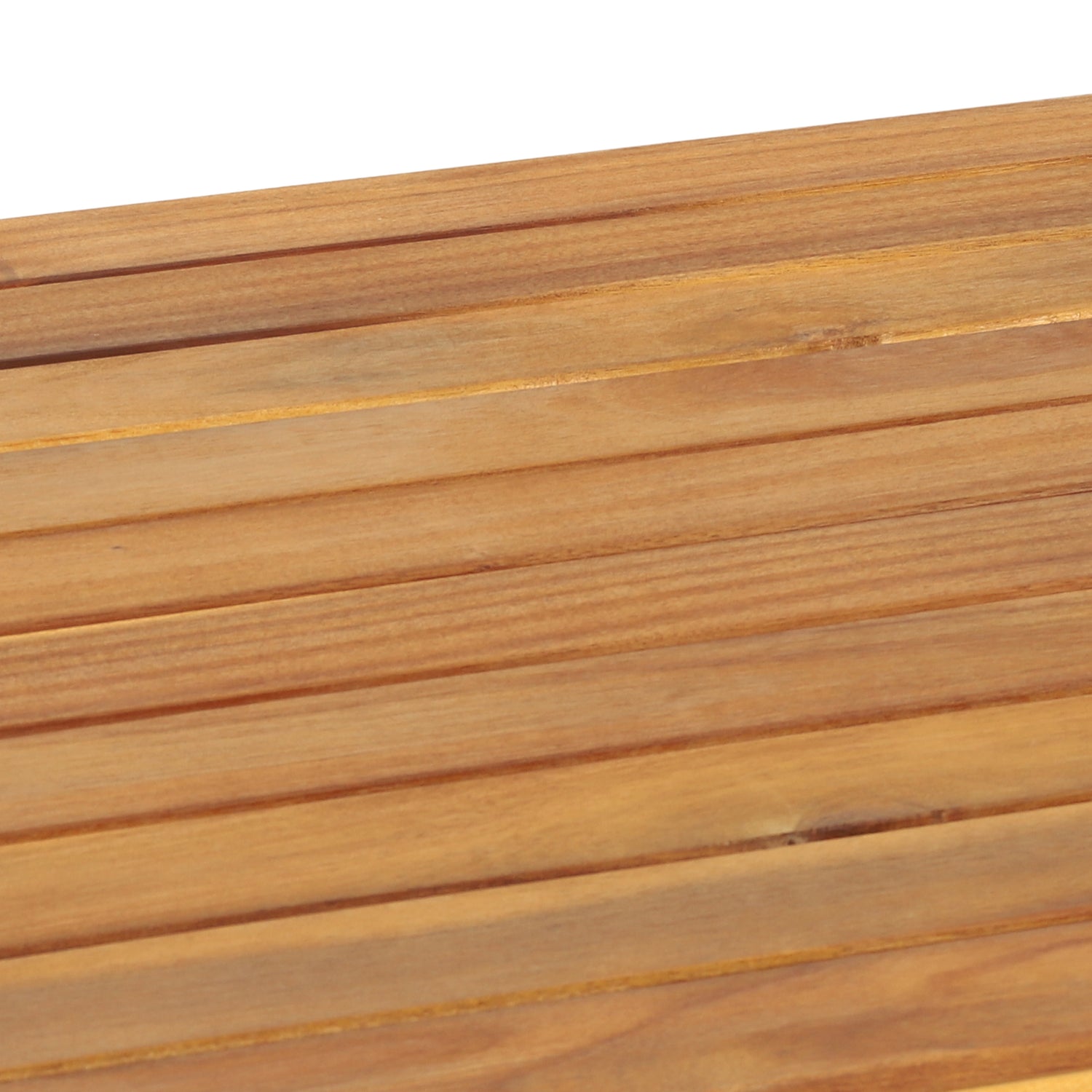 Anisa Acacia Wood & Woven Rope Outdoor Chat Set