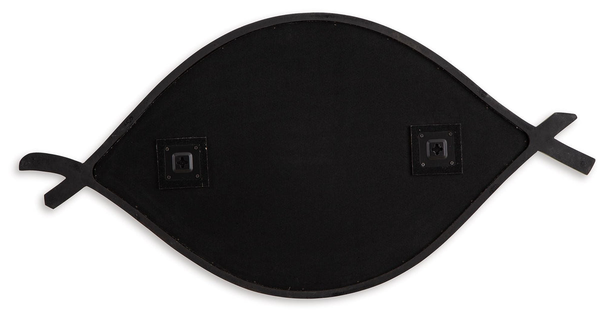 Bartner - Accent Mirror - Antique Gold Finish