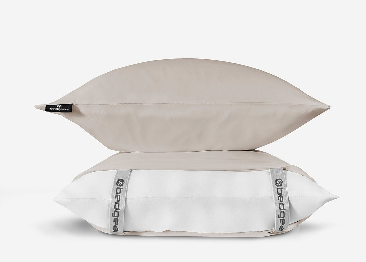 Dri-Tec King Pillowcase Set with Moisture Control - Beige