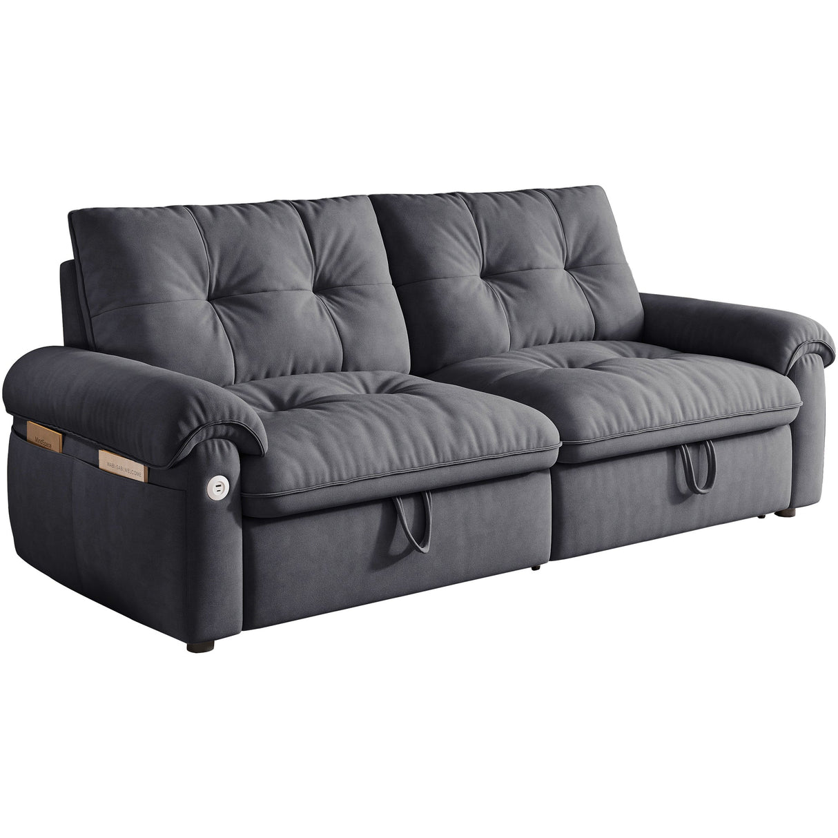 77-Inch Convertible Sofa Bed