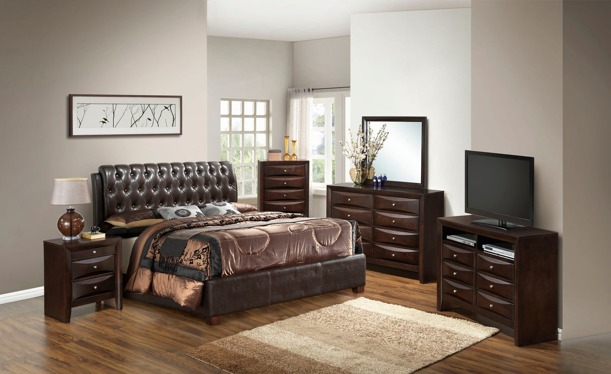 Tufted Upholstered Bed