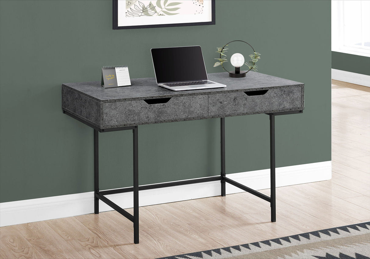Computer Desk for Home Office with Storage Drawers, Contemporary & Modern