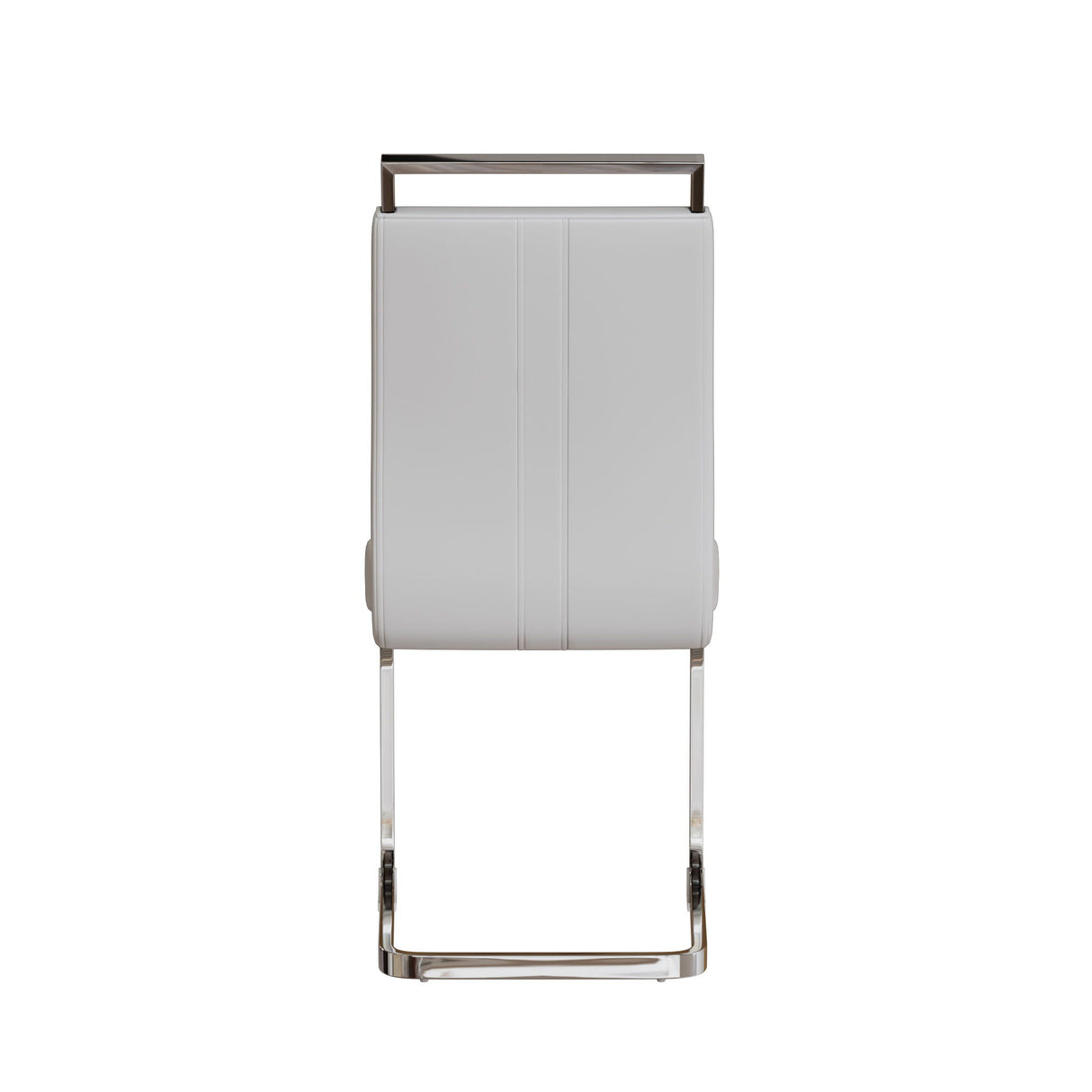 Modern Dining Chairs With Padded Seat, High Back