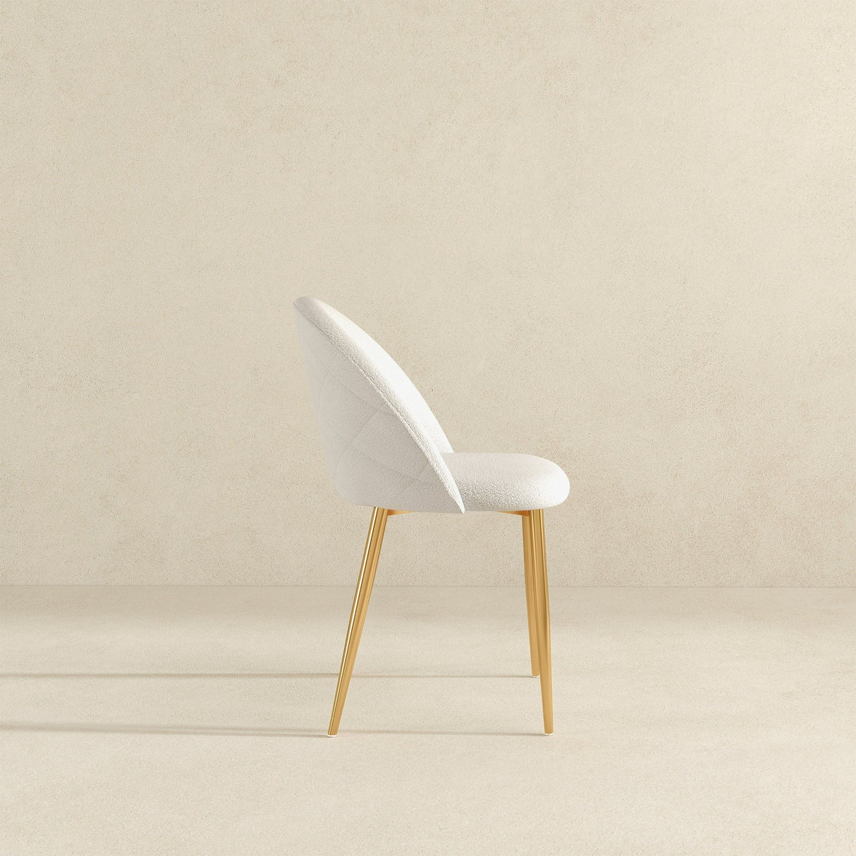Marion - Dining Chair (Set of 2) - Gold / White