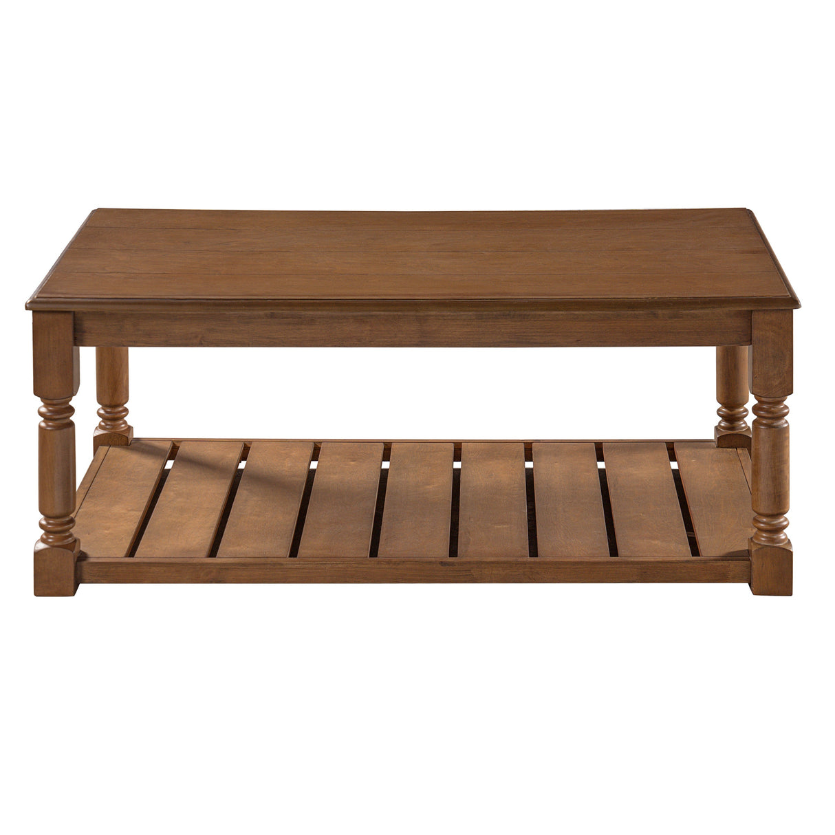 Vibe Haus Farmhouse Wooden Coffee Table