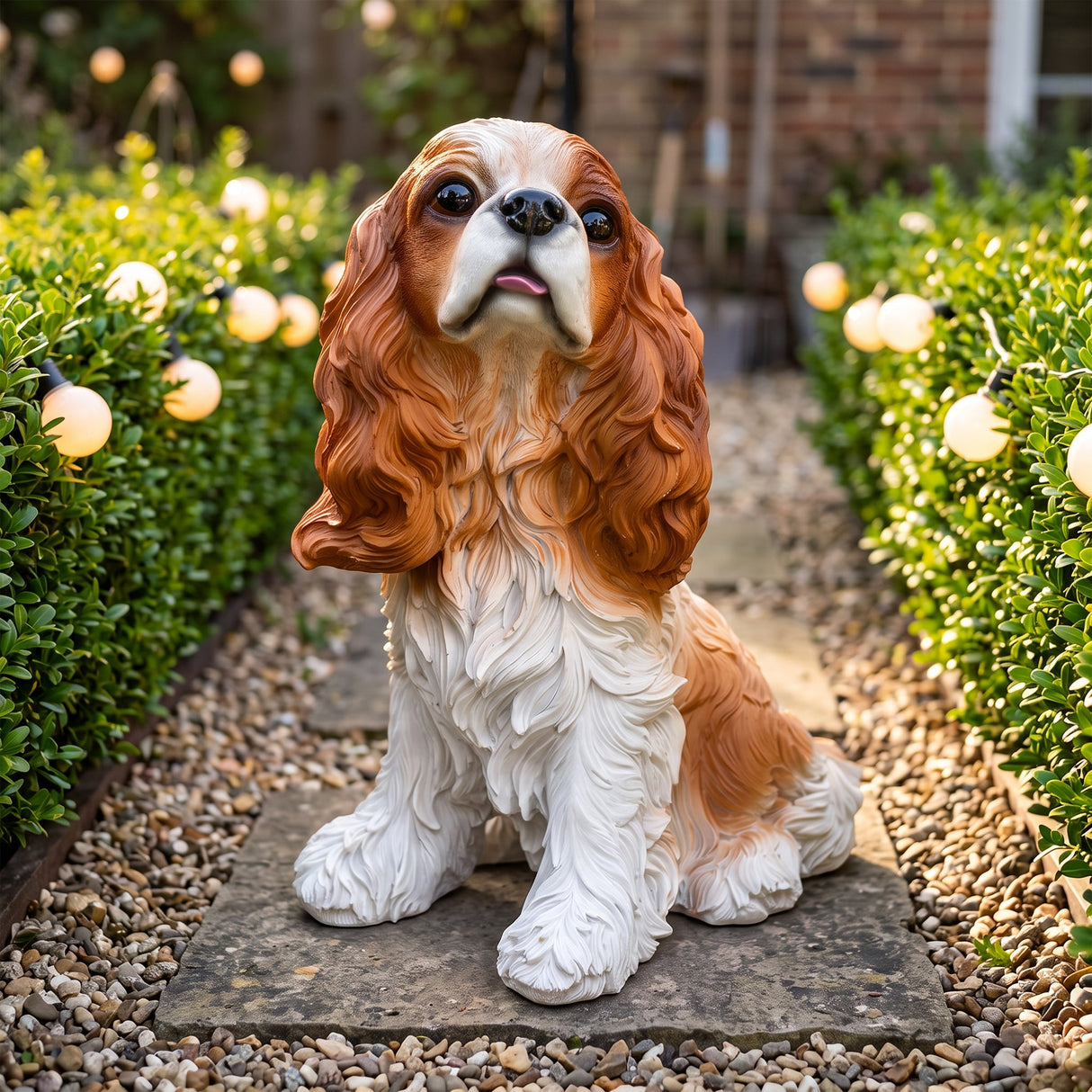 Charlie the Beagle Garden Statue