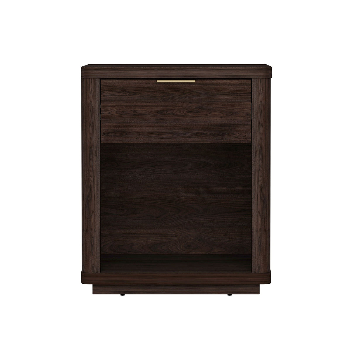 Evelyn - Nightstand With 1 Drawer And Open Shelf