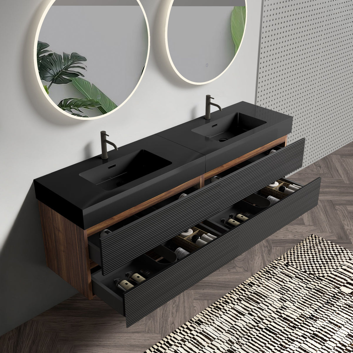 Grace 72'' Bathroom Vanity with Matt