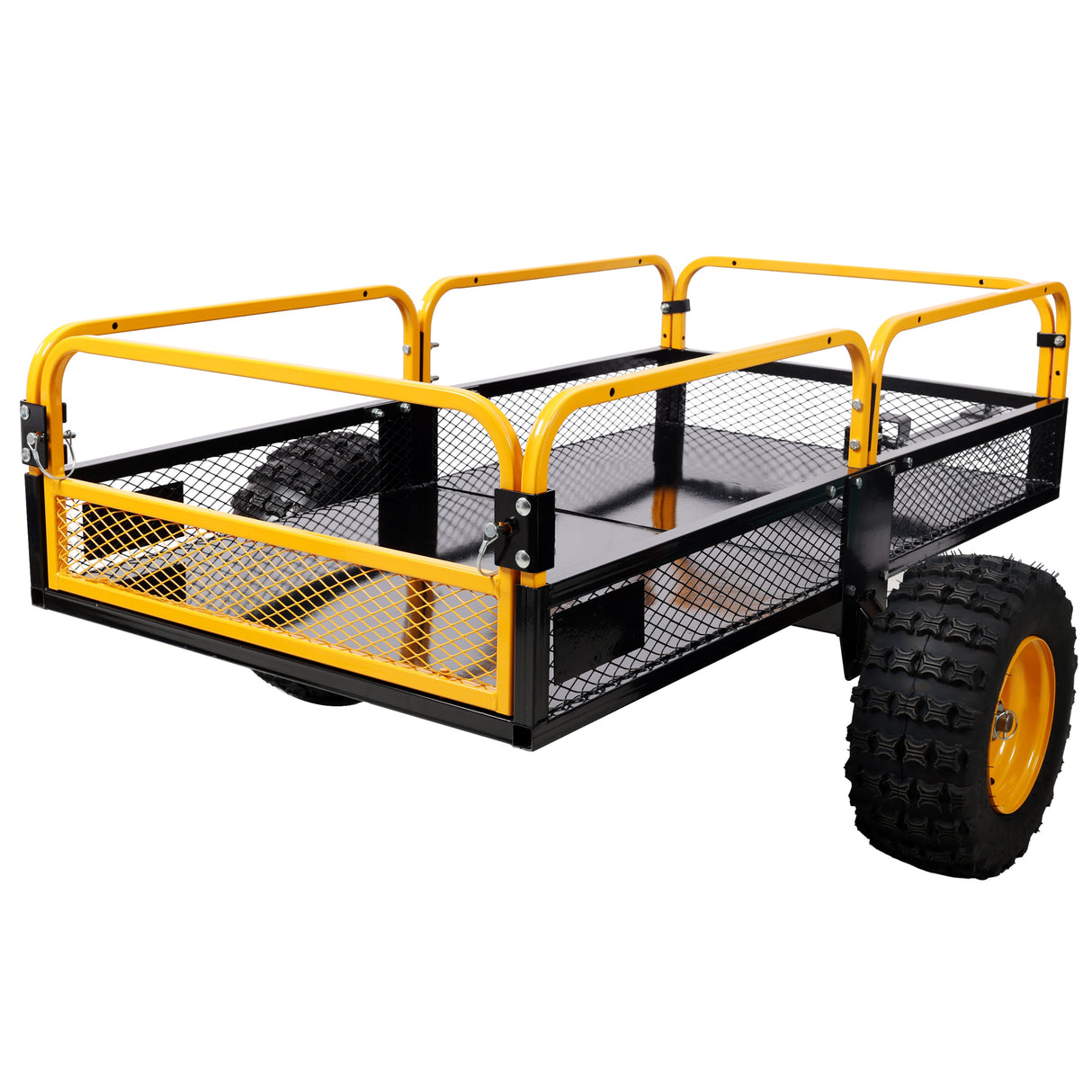 Heavy-Duty Tow-Behind Dump Cart