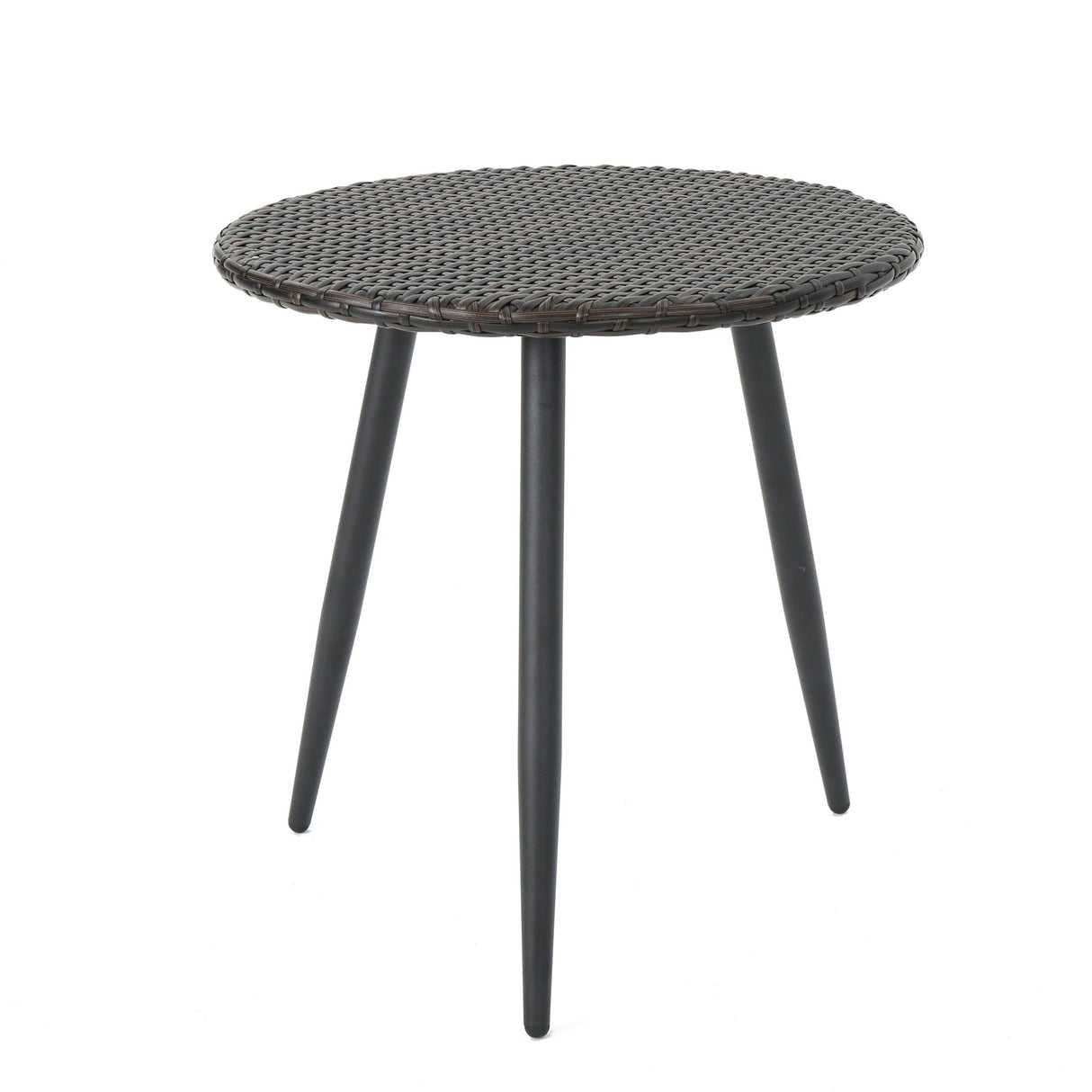 Kenneth - 3 Pieces Chat Set Outdoor Furniture - Brown Multi