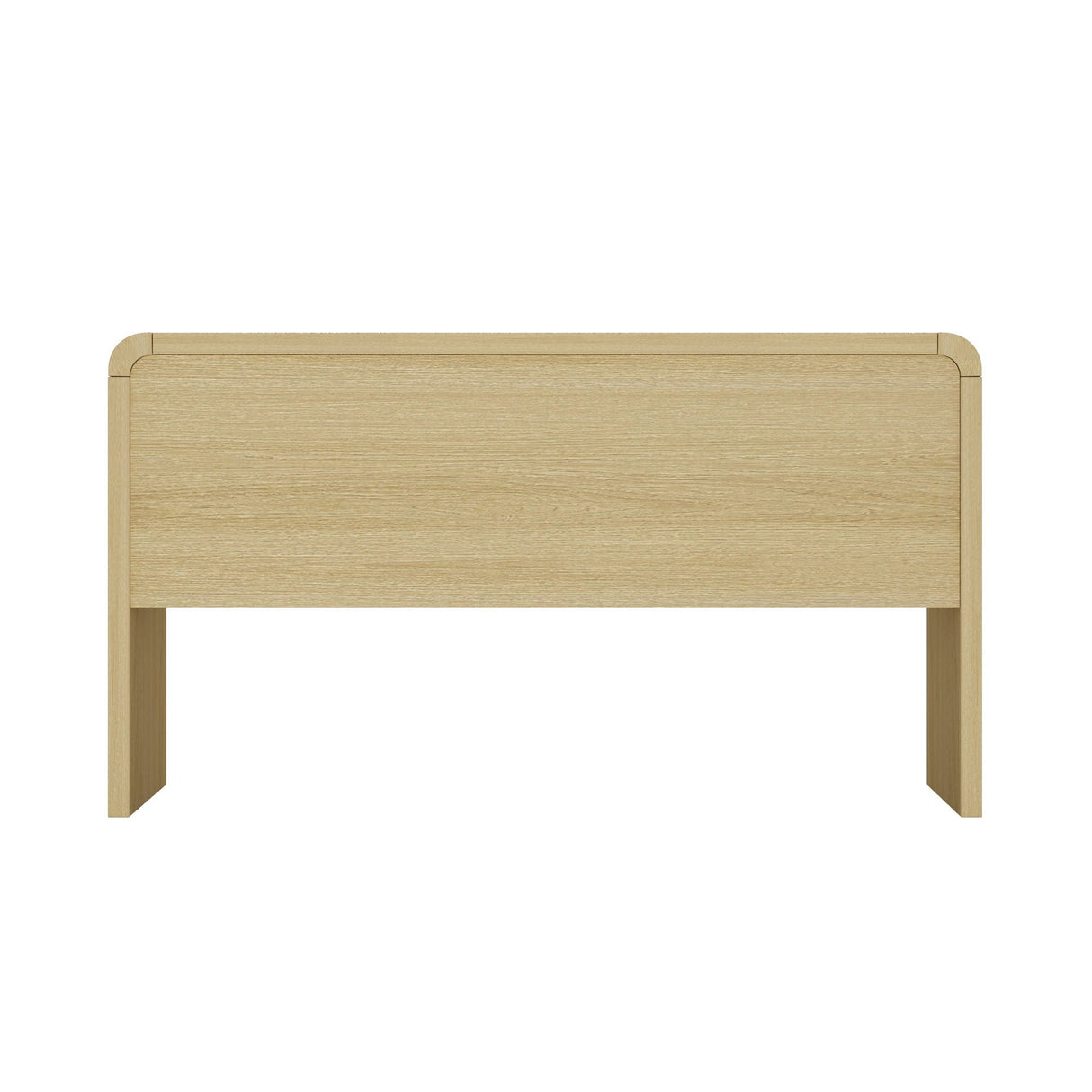 Grace - Office Desk With 2 Drawers - Oak