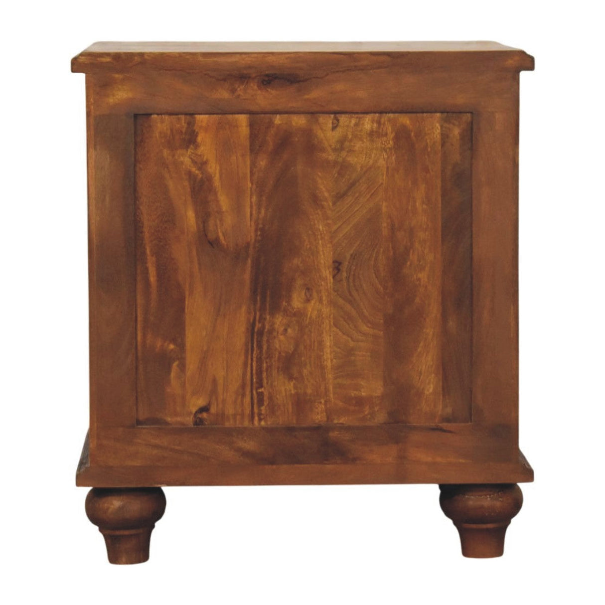 Solid Wood Lume Panel Bedside Table
