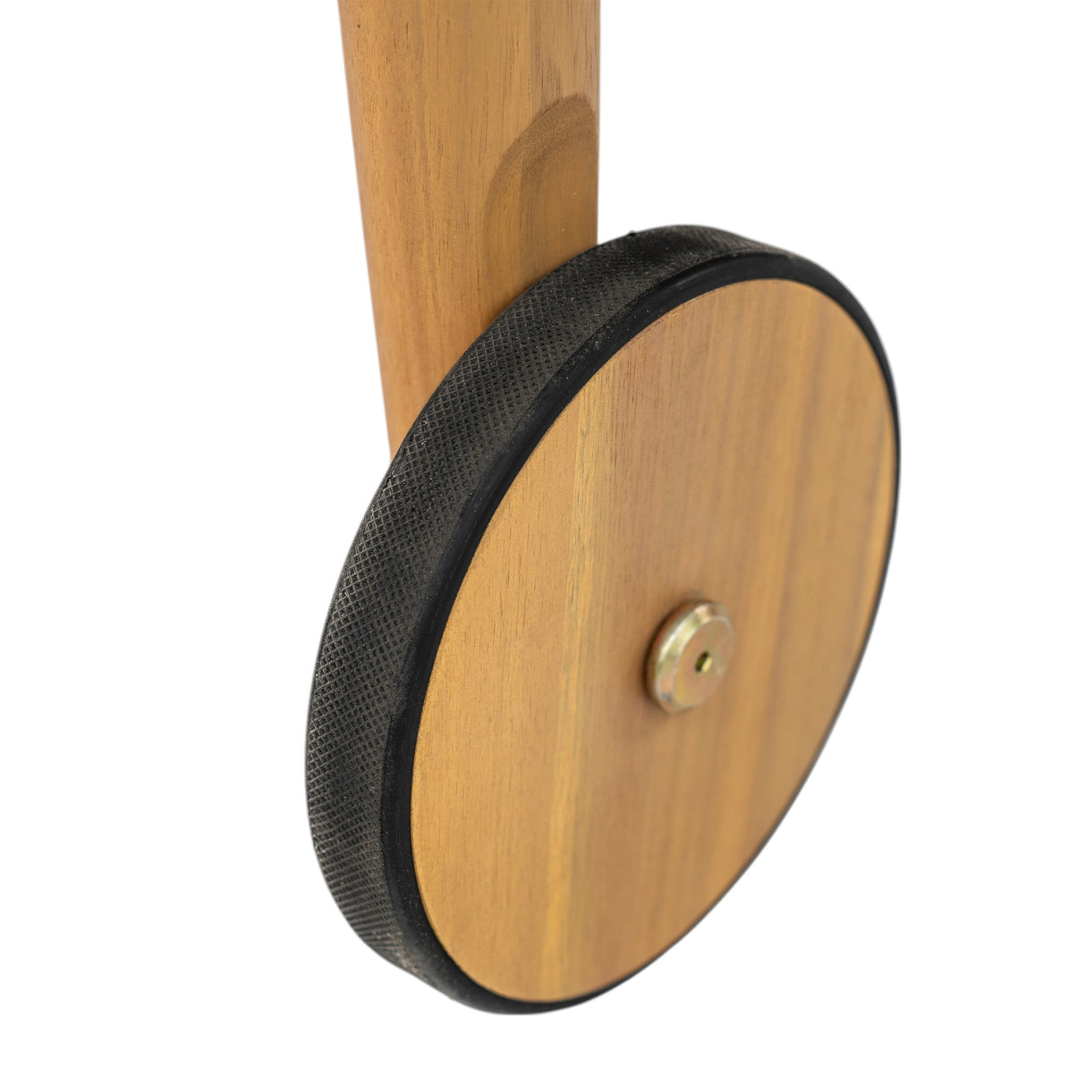 Riviera Outdoor Chaise Lounge with Wheels, Acacia Wood Frame (Set of 2)