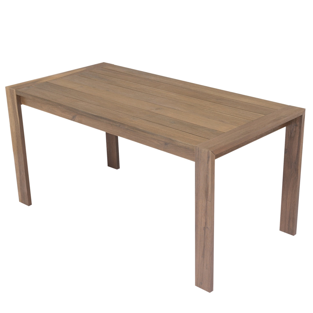 6-Person Acacia Wood Outdoor Dining Ensemble