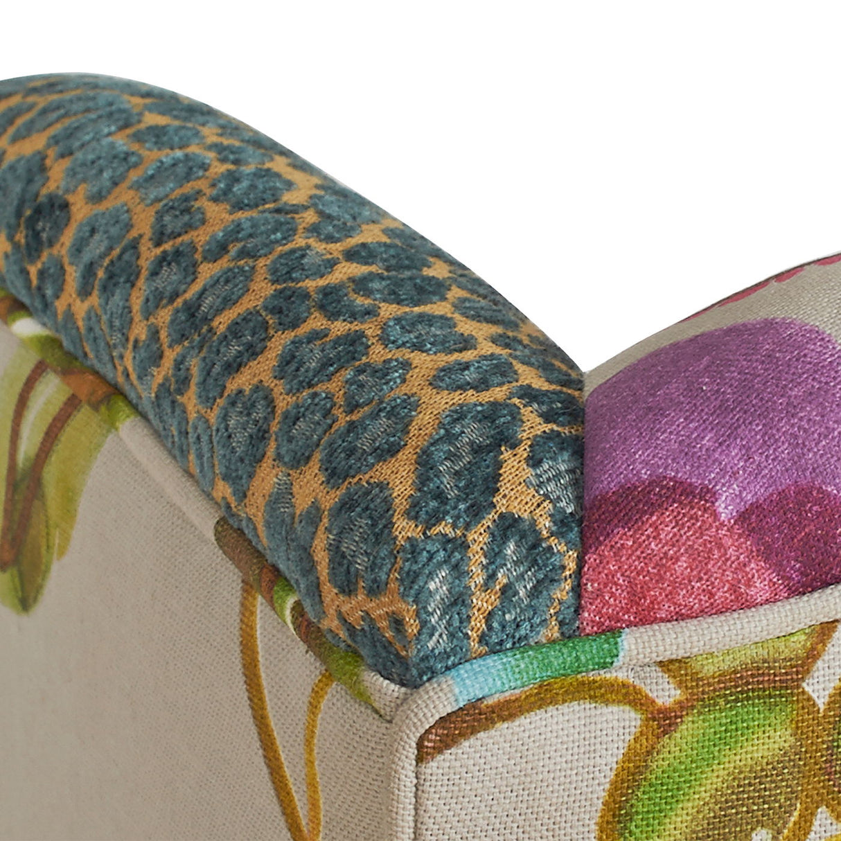 Anya - Boho Chic Wingback Accent Arm Chair