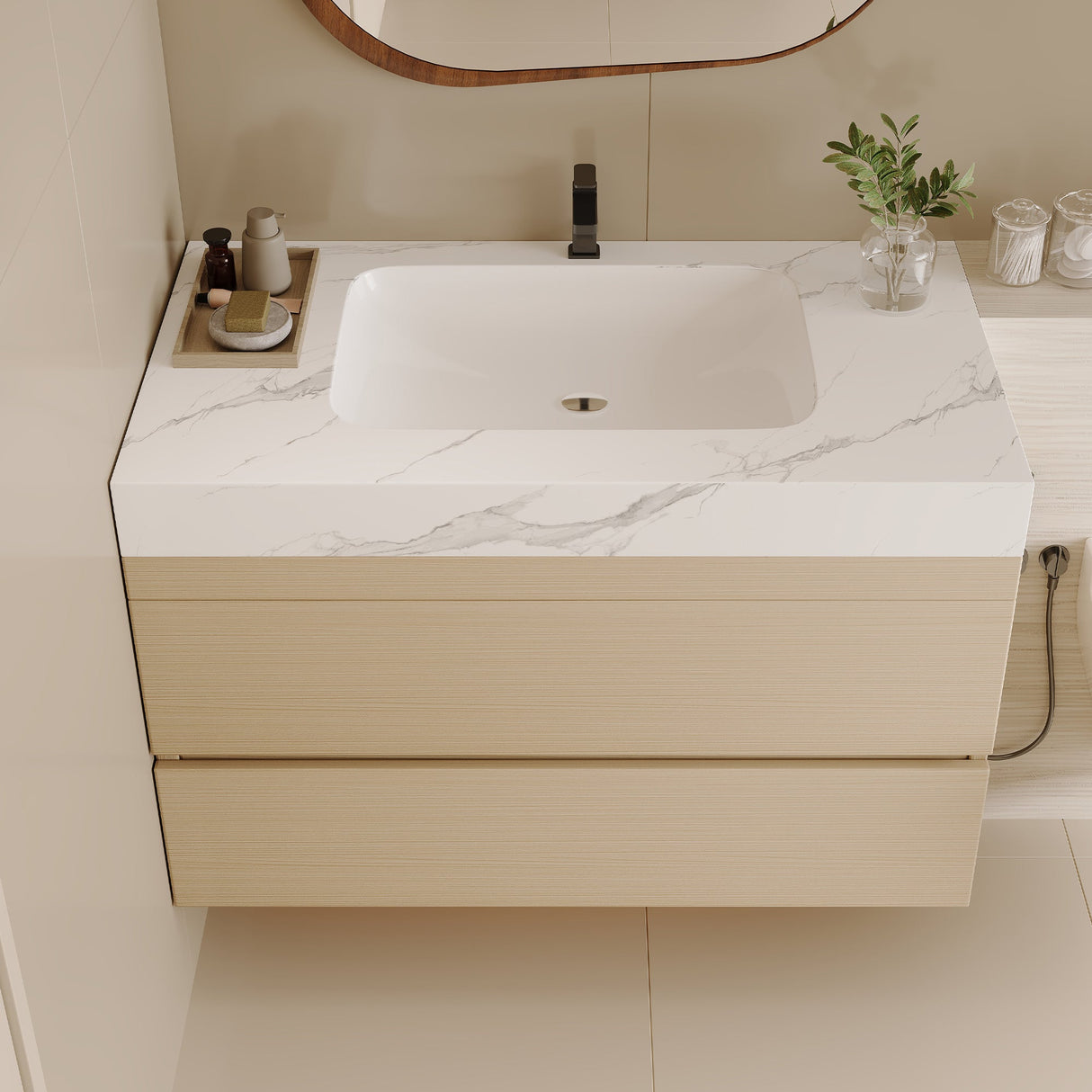 Modern Floating Bathroom Vanity