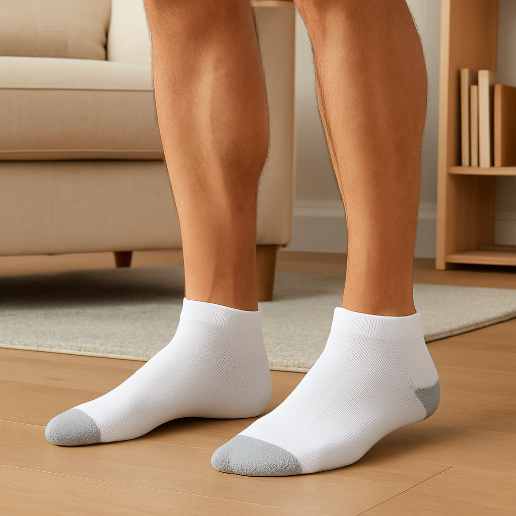 12 Pairs Fruit of the Loom Men's Ankle Socks