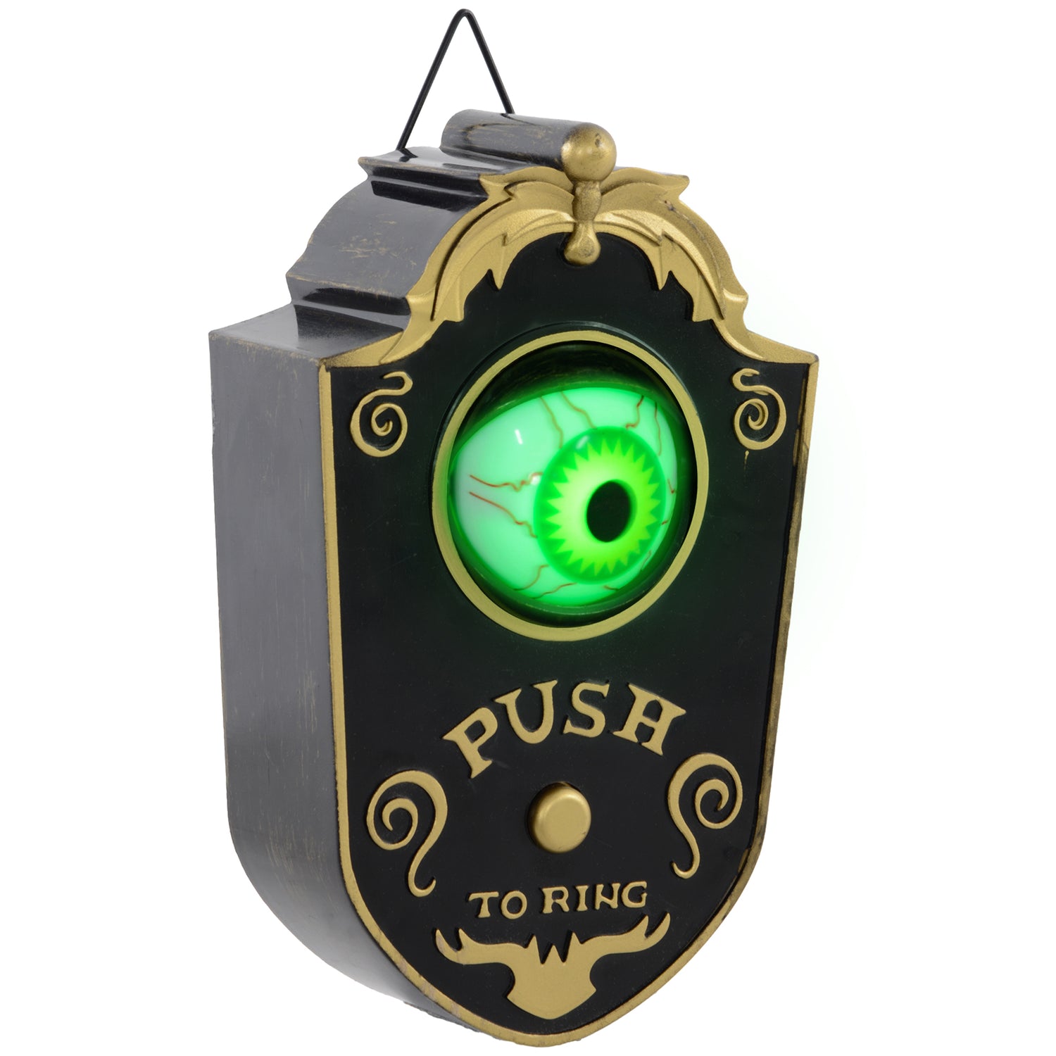 7.1' Animated Eyeball Doorbell of Dread