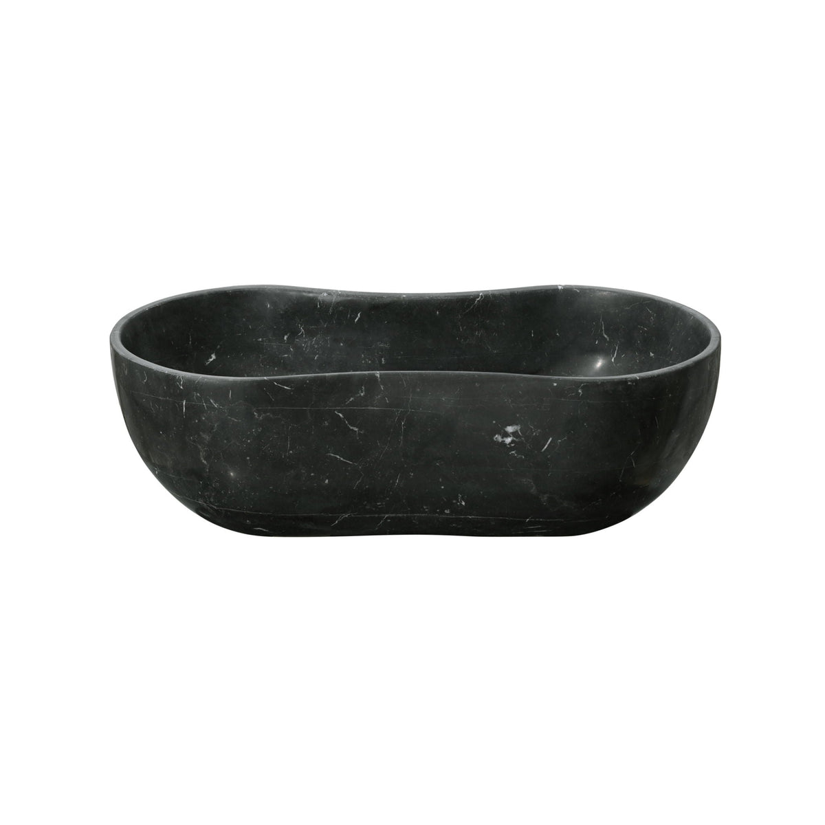 Bathroom Vessel Sink With Wavy Design