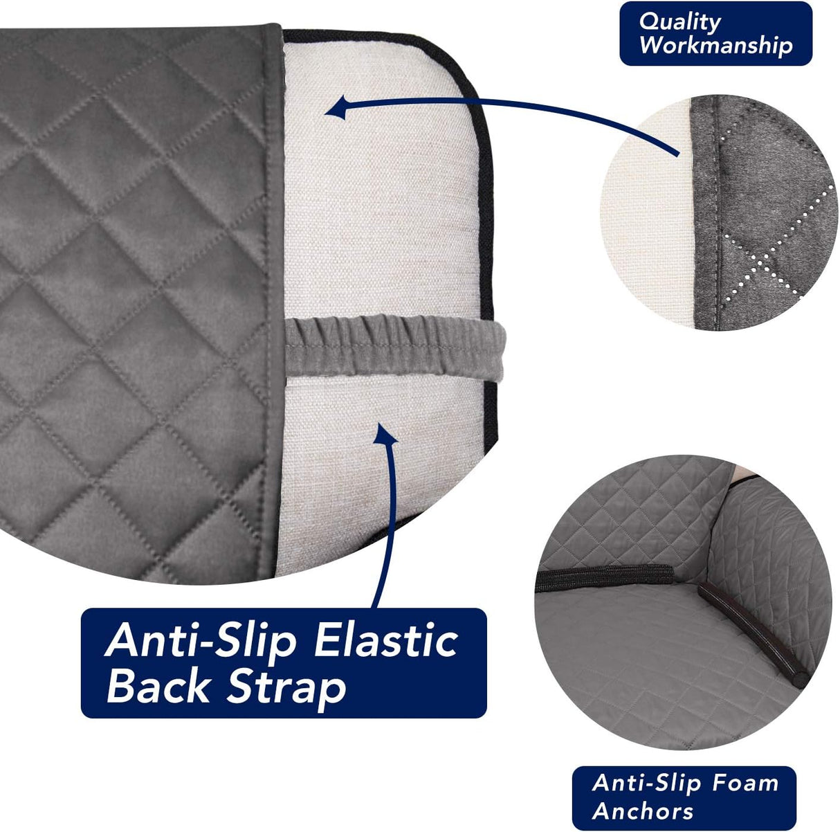 Water Resistant Reversible Couch Cover