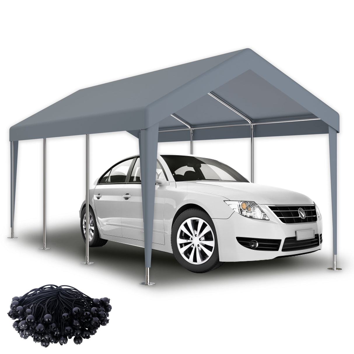 12x20ft Carport Replacement Canopy Cover