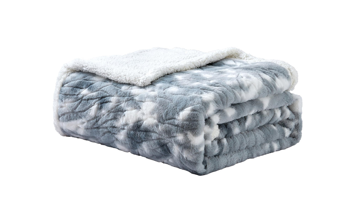 Faith, Hope, Love Home Decor King Size Alaska Faux Fur Sherpa Blanket