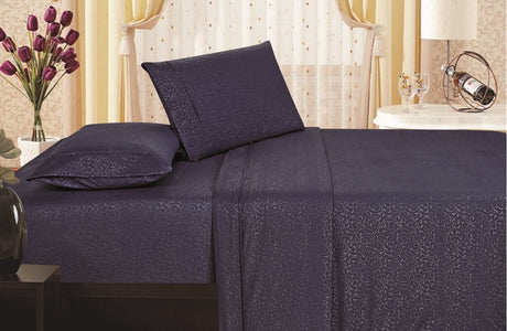 Decor&More-1800-Series-Vine-Embossed-Sheet-Set-Bed-Sheets