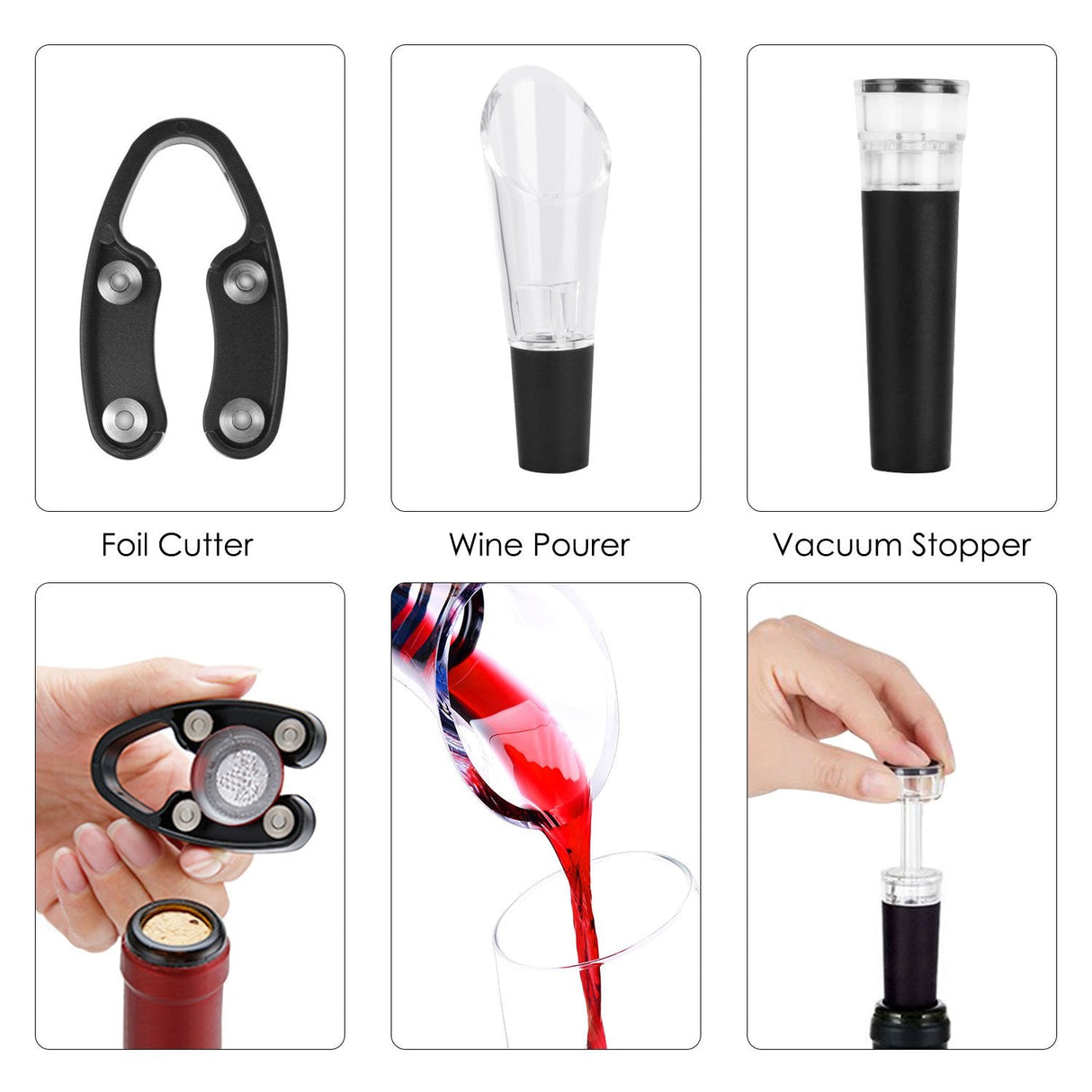 Electric Wine Opener Set