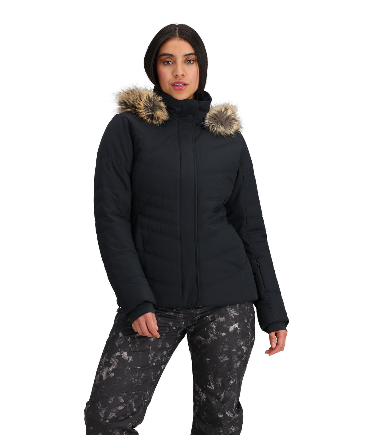 Obermeyer Tuscany II Black Winter Jacket