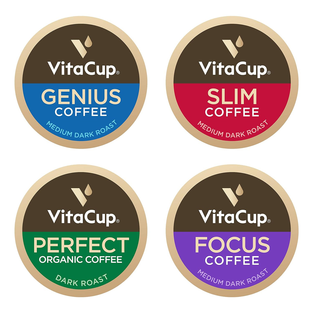 Slim Organic Coffee Pods with Diet Support Bold Flavor