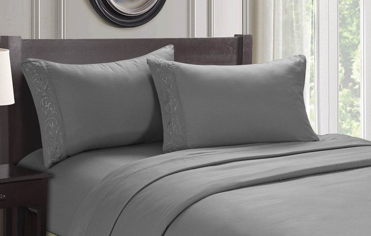 Faith, Hope, Love Home Decor Ultra Lush Soft Touch Venus Embroidered Sheet Set
