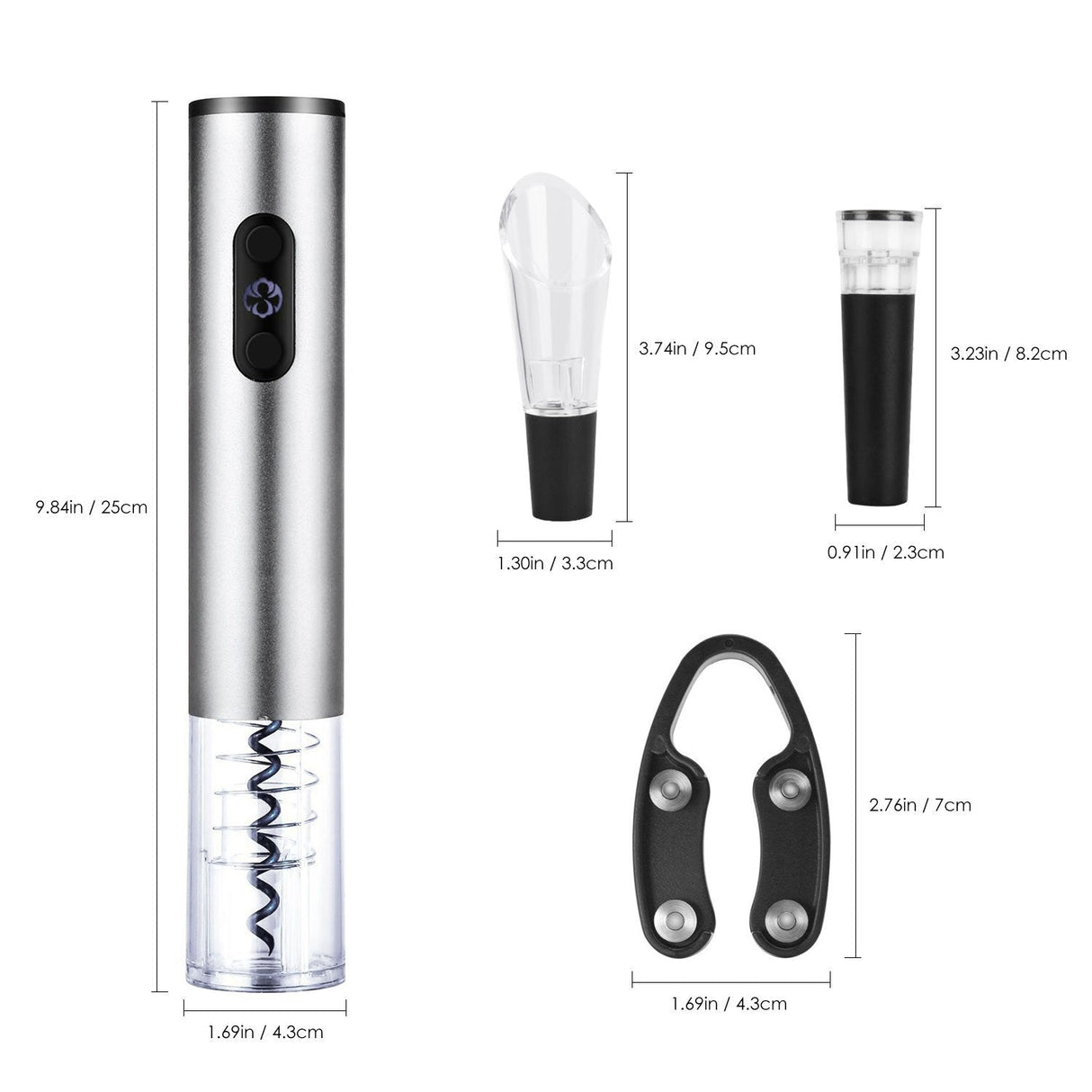 Electric Wine Opener Set
