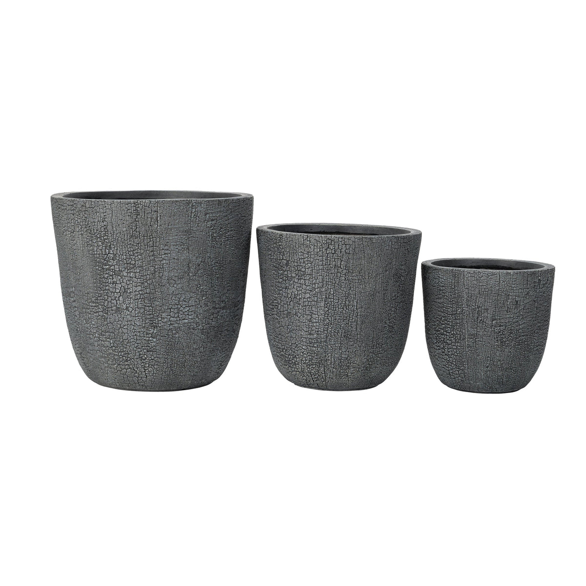 U_STYLE Lightweight MGO Planter Set of 3