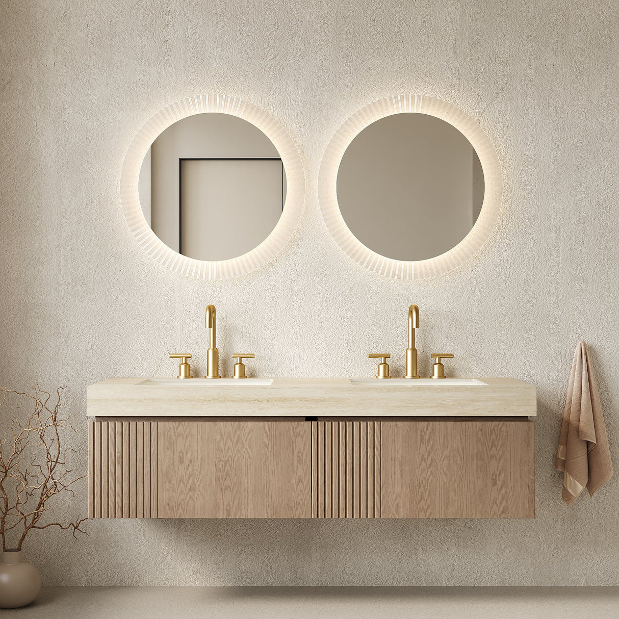 MURI 60" Bathroom Vanity & Sink