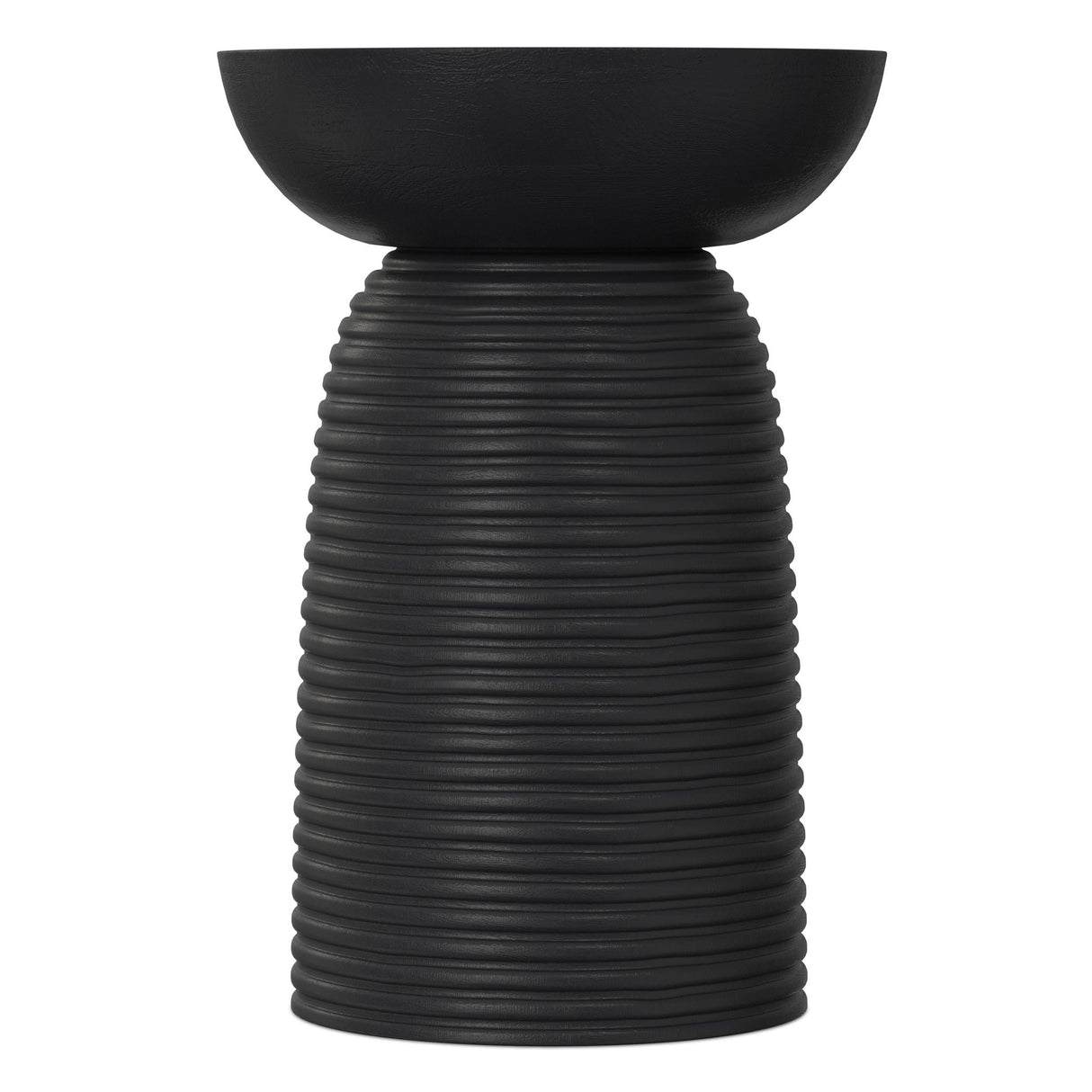 Boyd - Ribbed Accent Table - Black