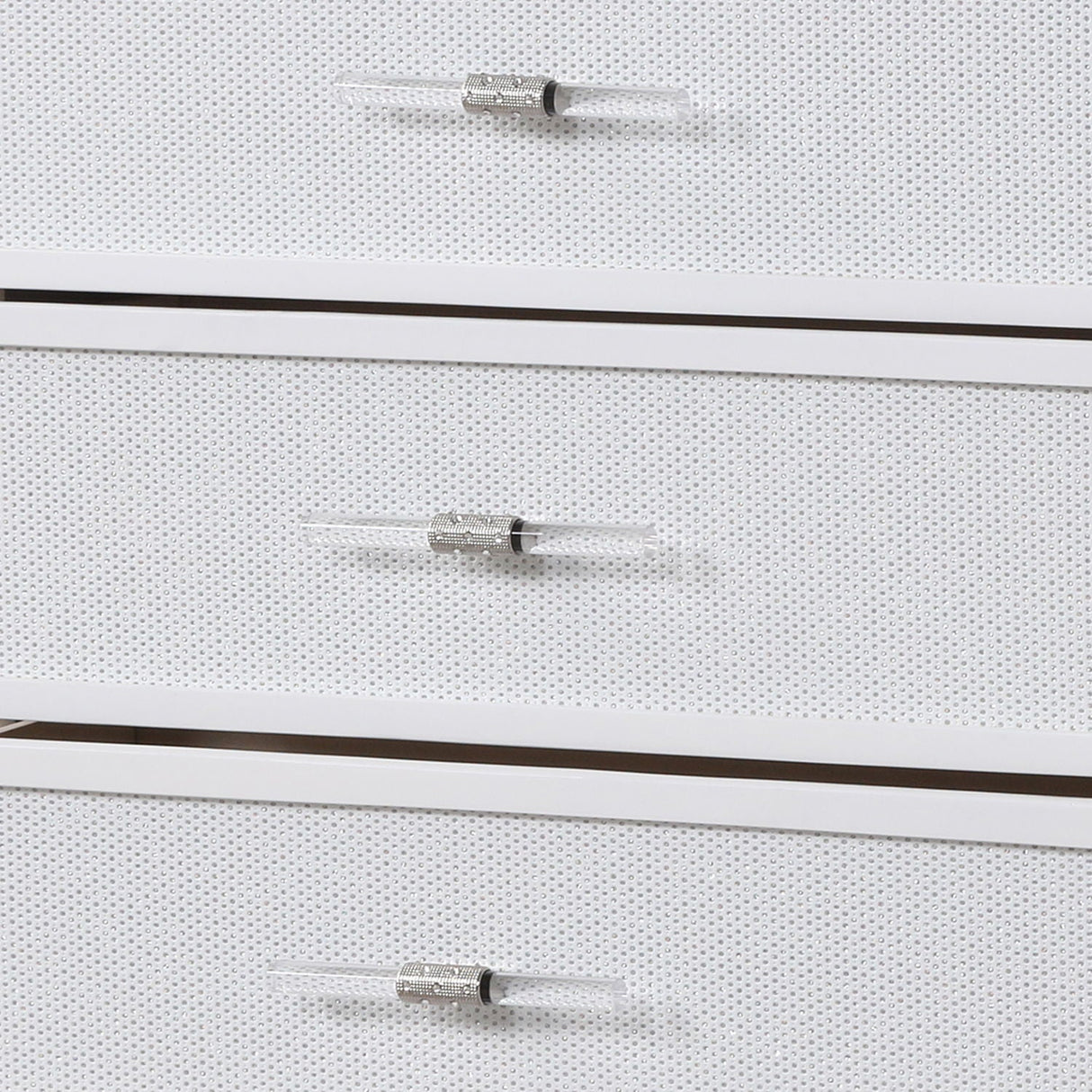 Opium - 5 Drawer Chest - White