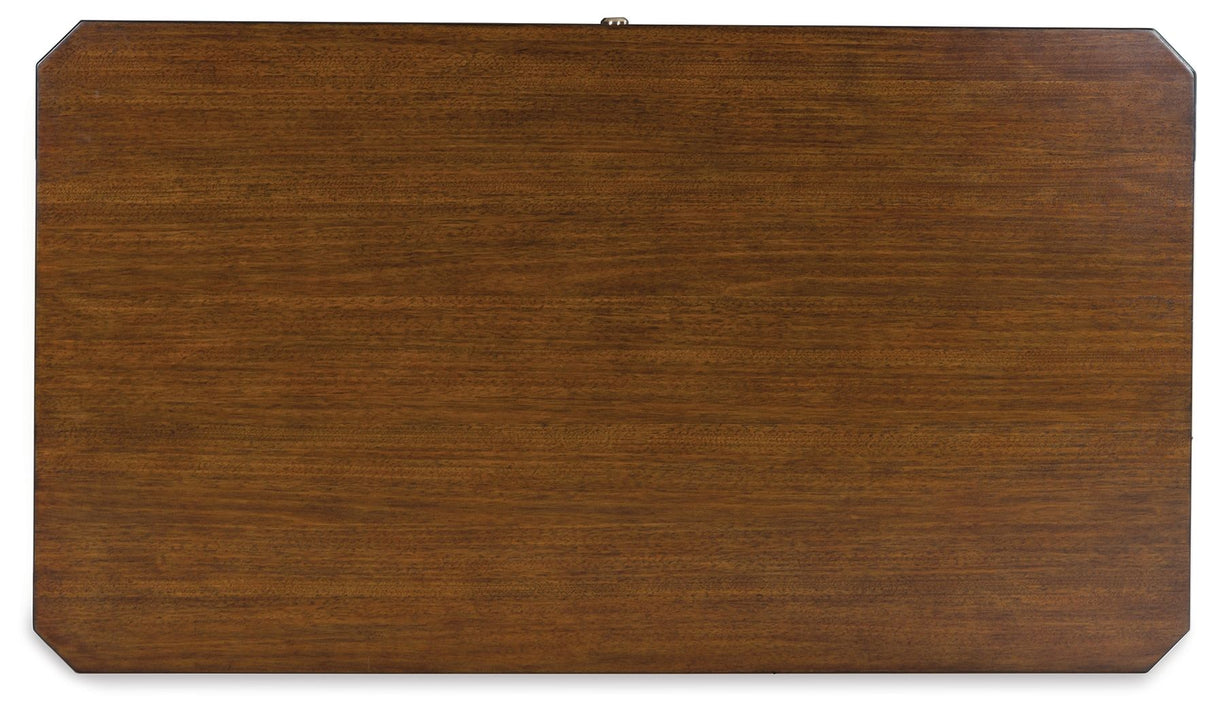Trenmour - Rectangular Cocktail Table - Medium Brown