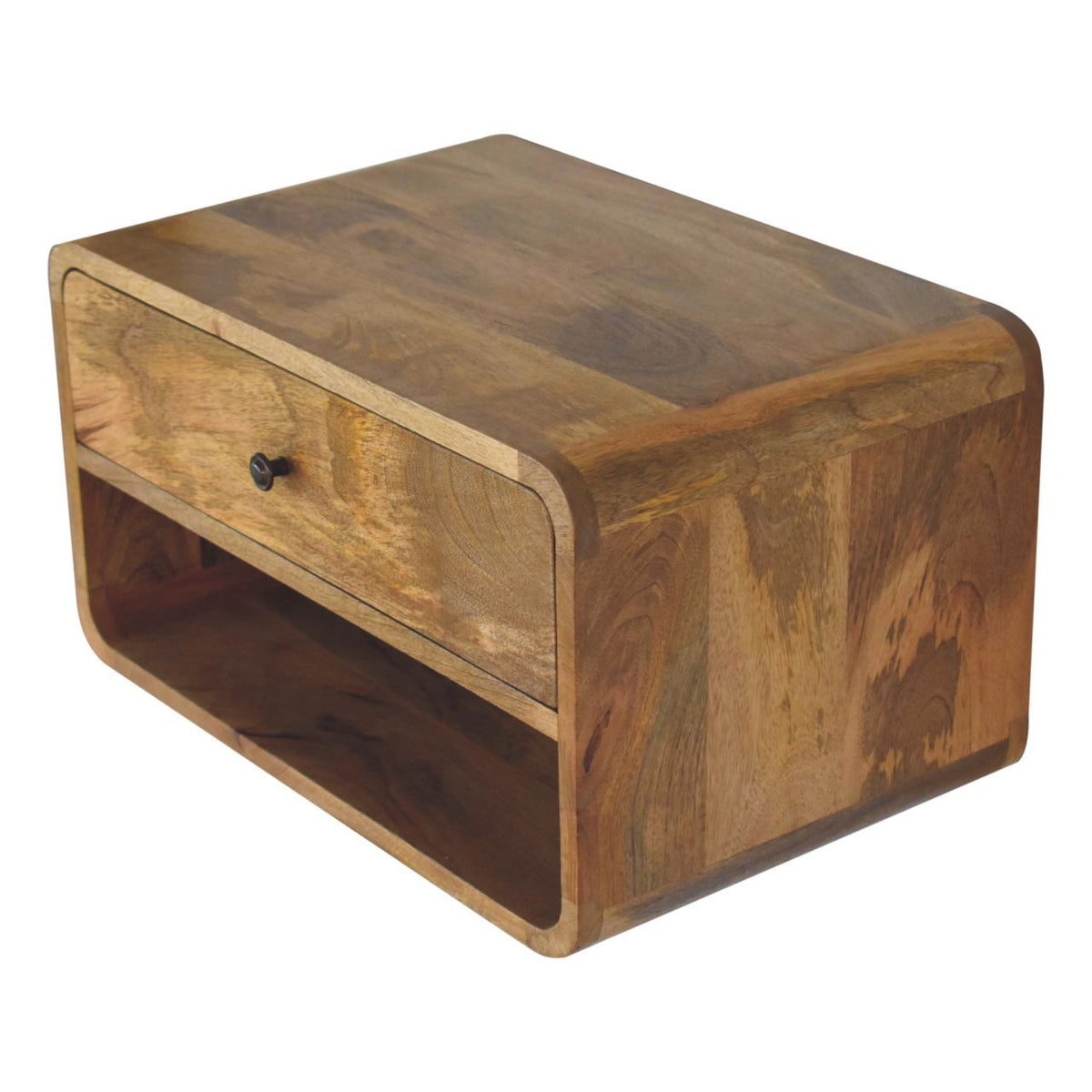 Curve Upper Slot Floating Nightstand