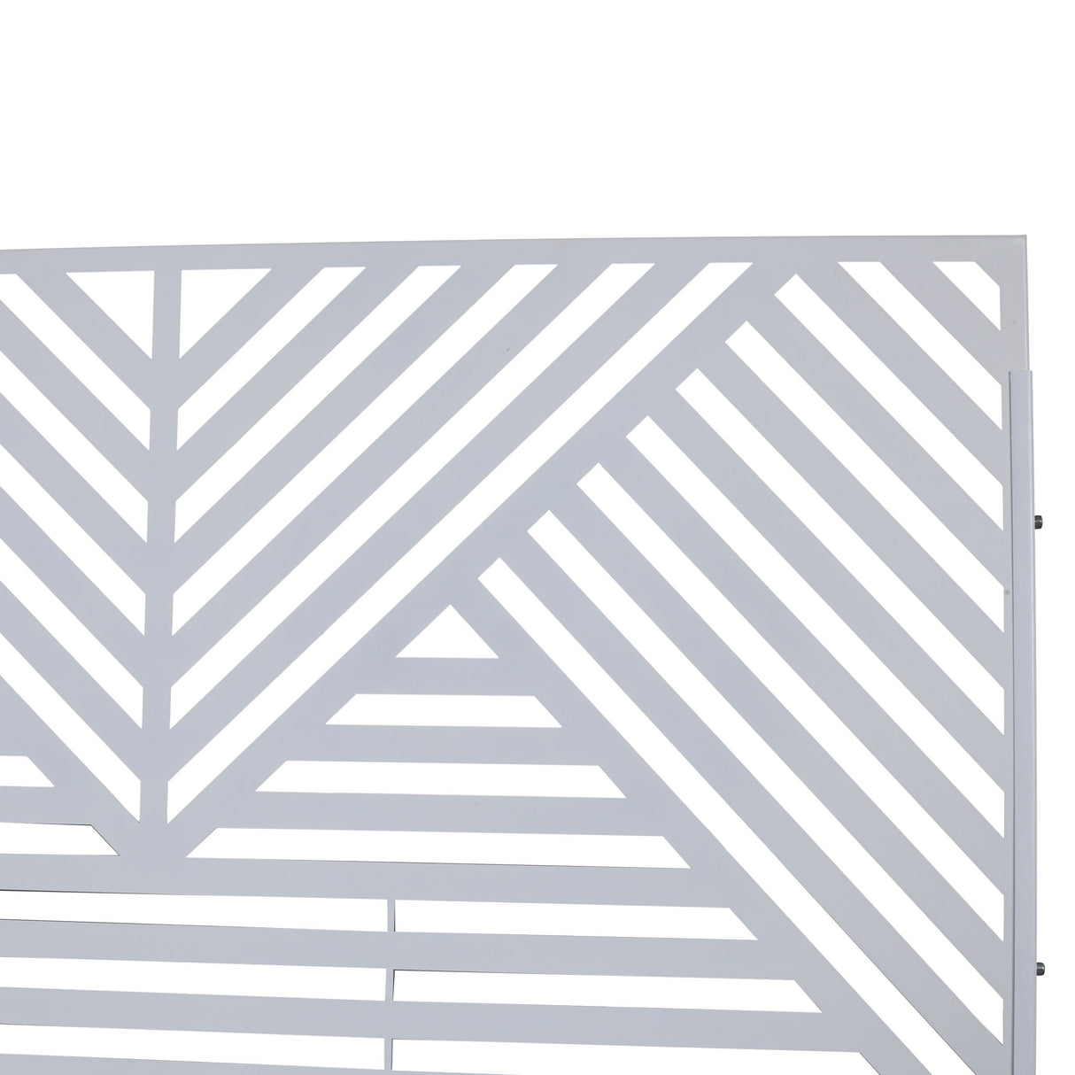 Freestanding Outdoor & Indoor Freestanding Metal Privacy Screen