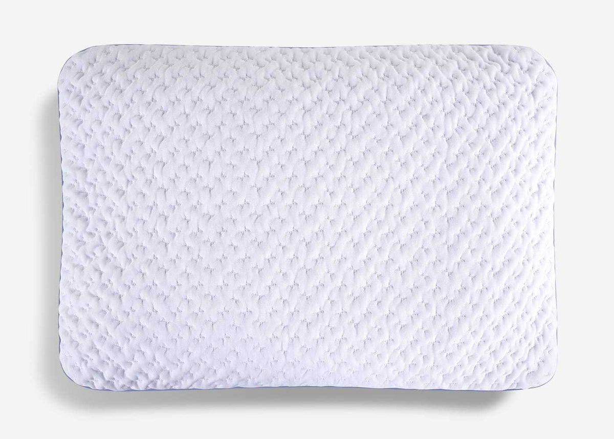 Balance Rectangle Air-Mesh Pillow with Breathable Fabric - White