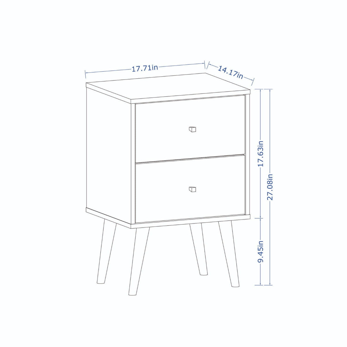 Liberty - Nightstand With 2 Drawers