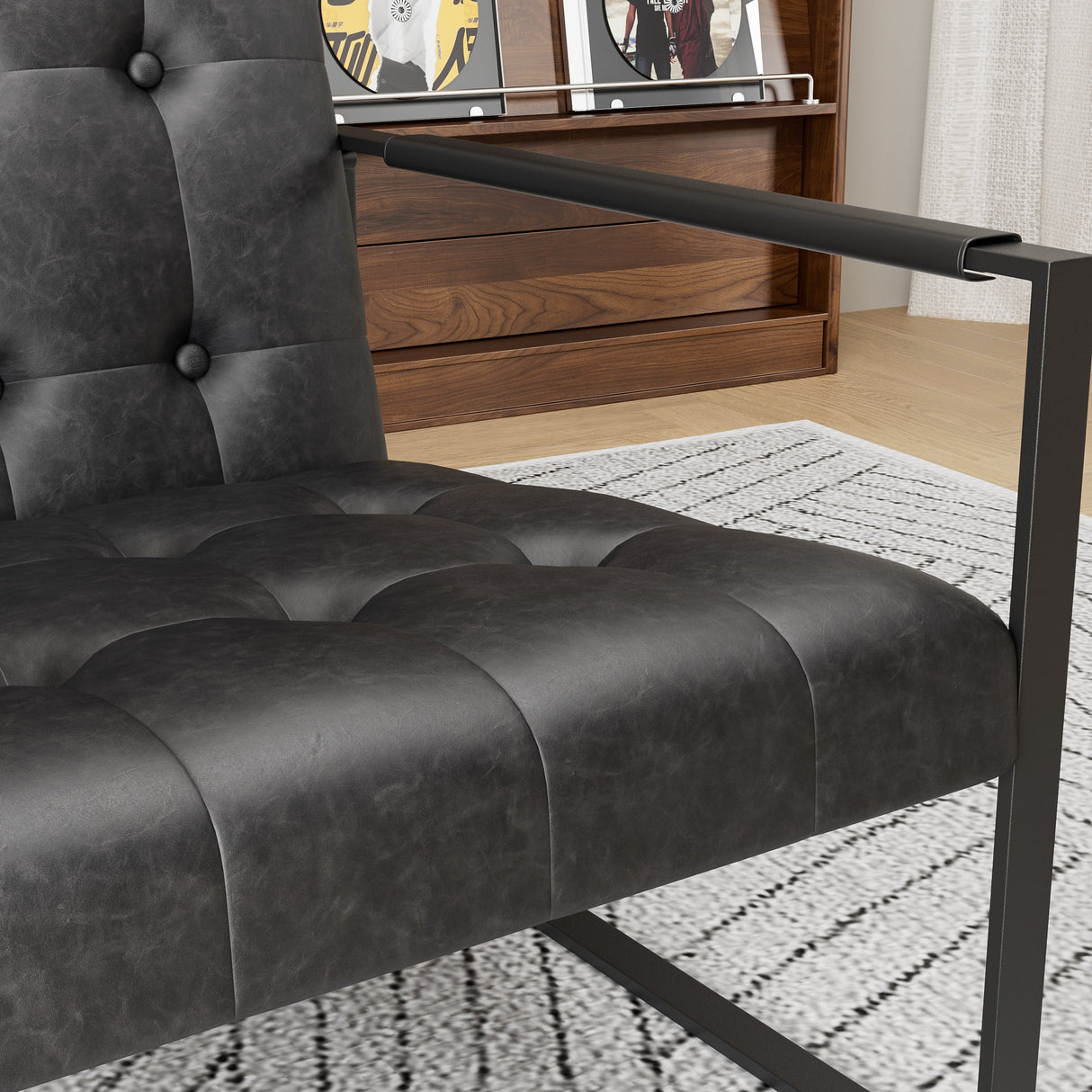 Modern Upholstered Accent Chair