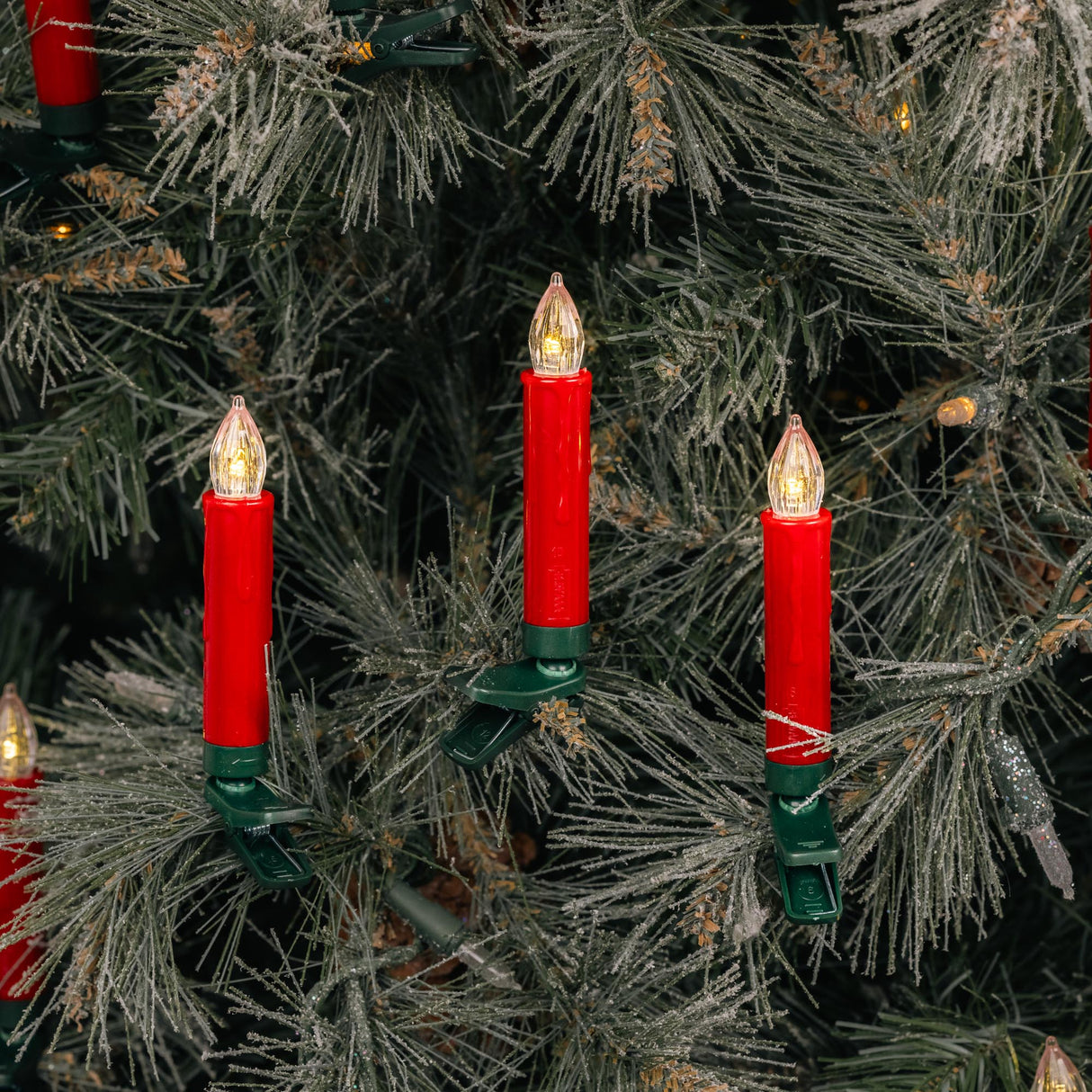 LED Clip on Taper Candle w Remote (Set of 24)